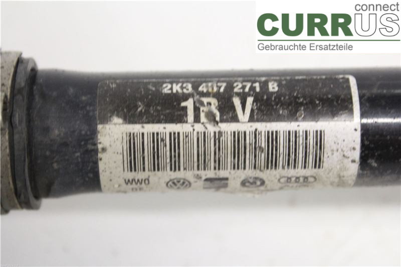 VW CADDY  11-15 Front axle assembly (4WD) 2K3407271BX 1,6 TDI