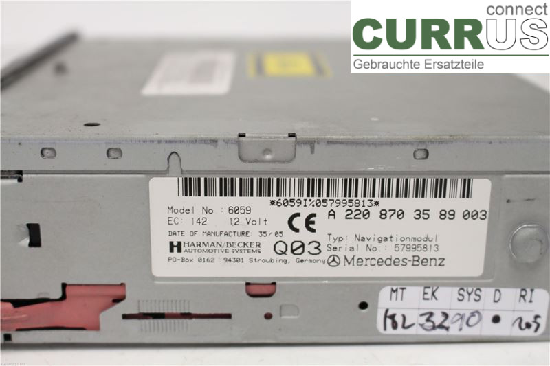 MB E-KLASS (W211)   02-09 Gearkasse 7-trins A2118708926 320 CDI
