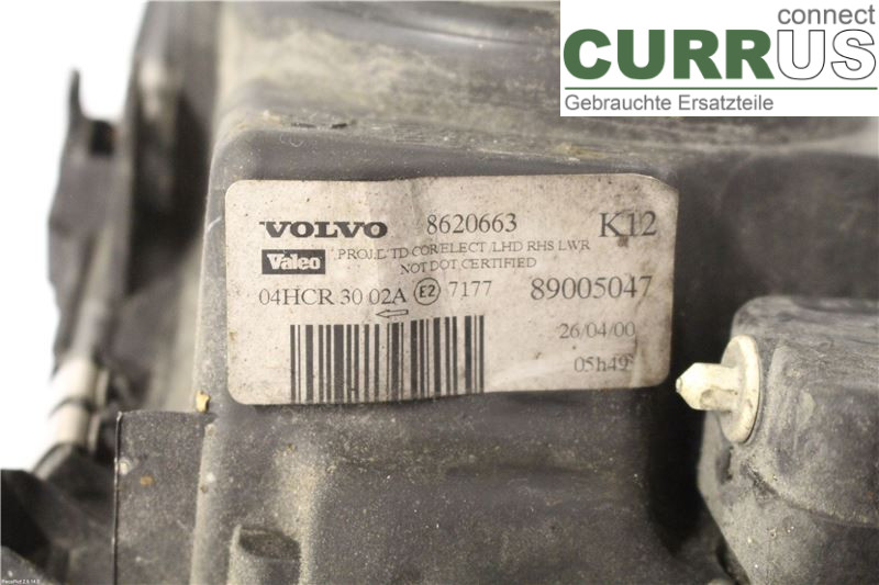 VOLVO S80      99-03 Boîte manuelle 5 vitesses 8693558 B6284T
