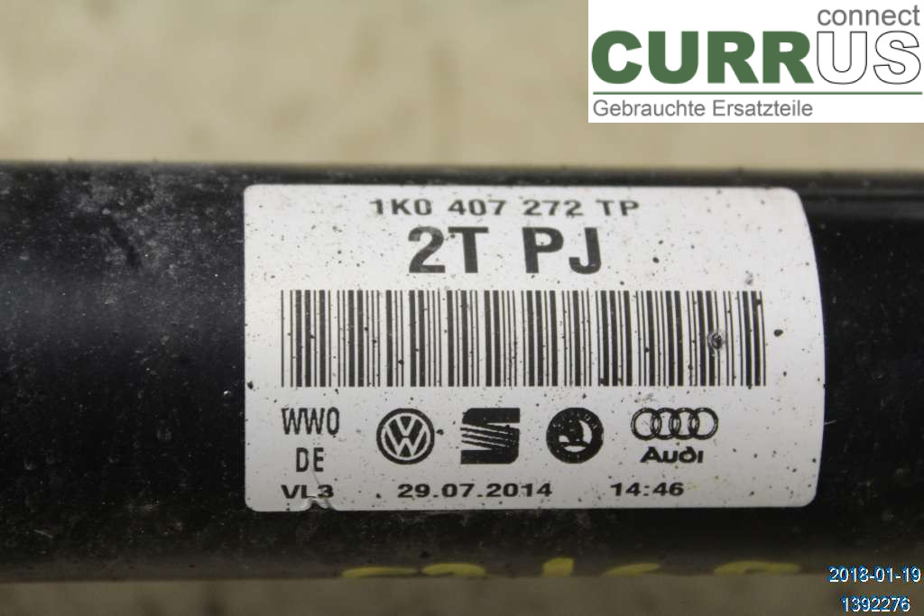 VW PASSAT  11-14 Getriebeteile 1K0407272EN 2,0 TDI