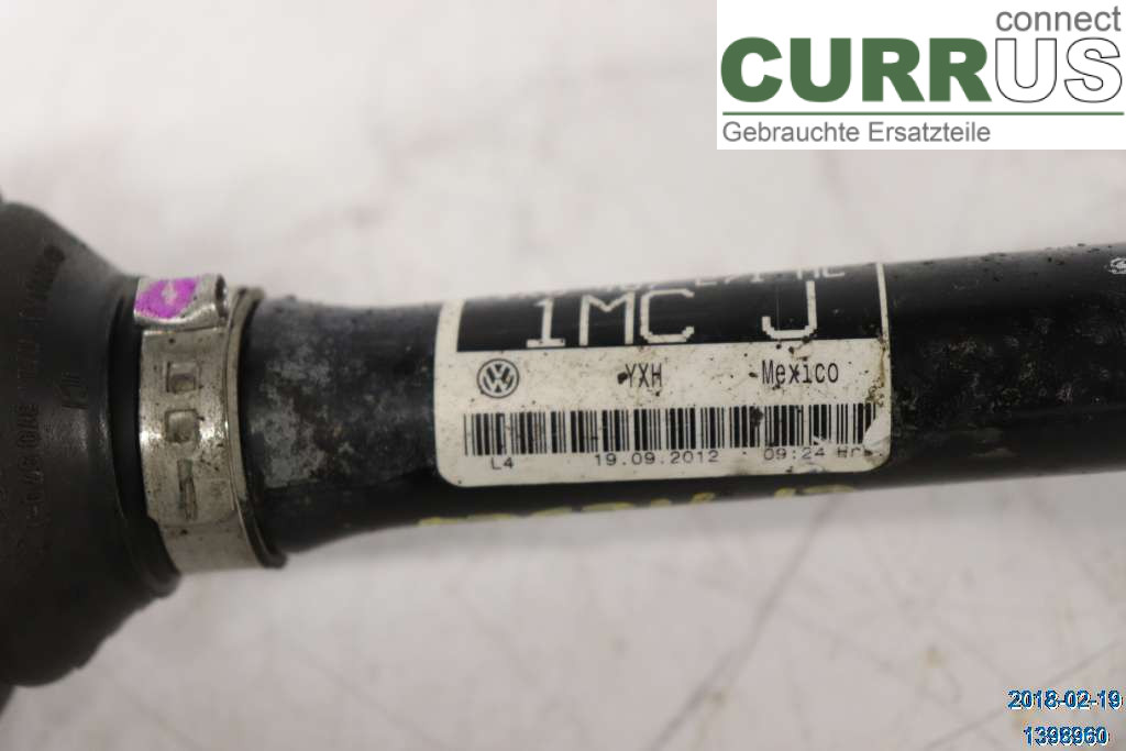 VW GOLF VI     09-13 Przedni most (4x4) 1K0407271MC 1,6 TDI