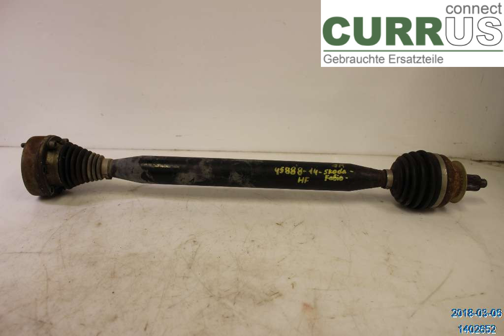 SKODA FABIA         07-14 Części układu napędowego 6R0407762KX 1,2 TSI