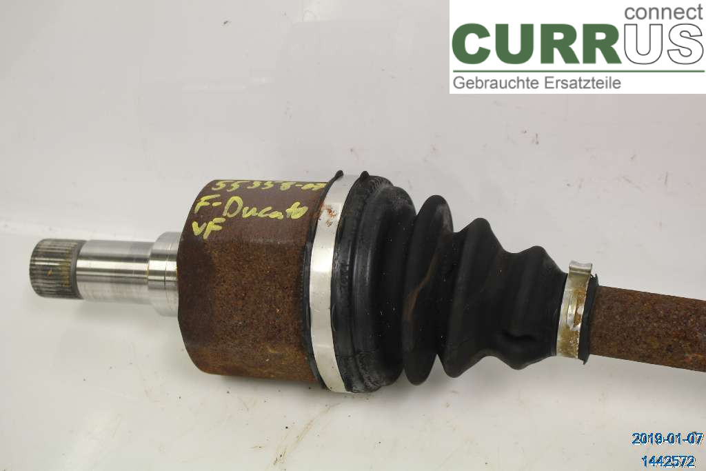 FIAT DUCATO  07-15 Front axle assembly (4WD) 71724582 35 2,3 MULTIJET