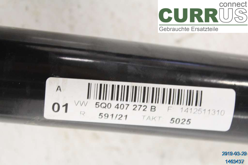 VW GOLF / E-GOLF VII   13-20 Transmission parts 5Q0407762CX 1,2TSI