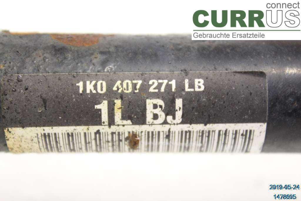 VW CADDY  11-15 Forakselsamling - 4WD 1K0407763KX 1.6 TDI