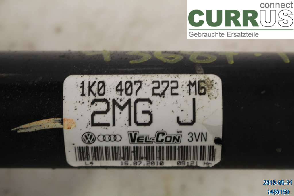 VW GOLF VI     09-13 Transmission parts 1K0407454SX 1,6