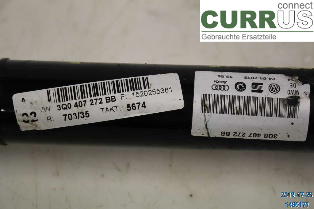 VW PASSAT  15-19 Transmissionsdele 3Q0407762JX 2,0 TDI