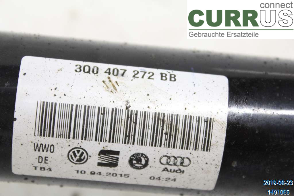 VW PASSAT  15-19 Transmissionsdele 3Q0407762JX 2,0 TDI