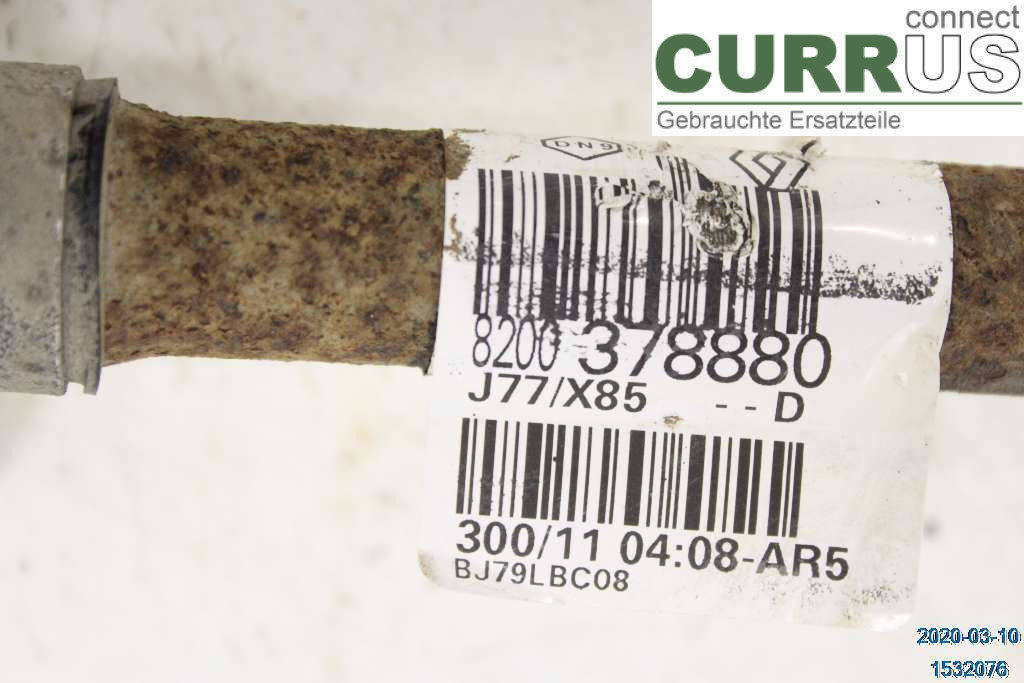 RENAULT CLIO III  09-12 Transmissionsdelar 8200378880 1.2 ECO2