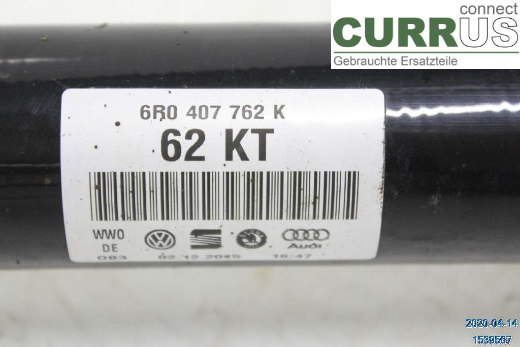 SKODA FABIA  15- Transmissionsdelar 6R0407762KX 1.2TSI