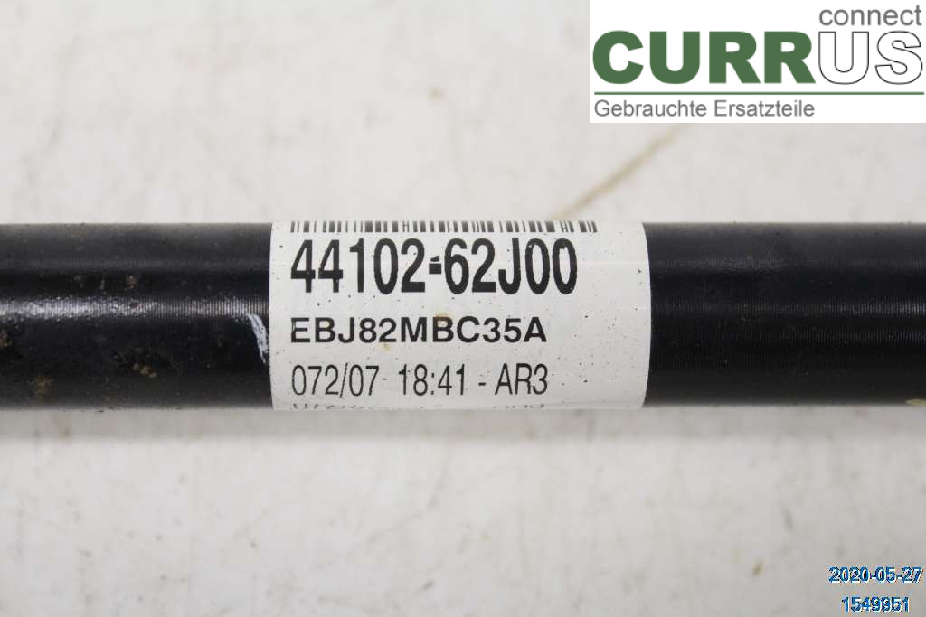 SUZUKI SWIFT    05-10 Essieu avant (4x4) 4410262J00 1,3