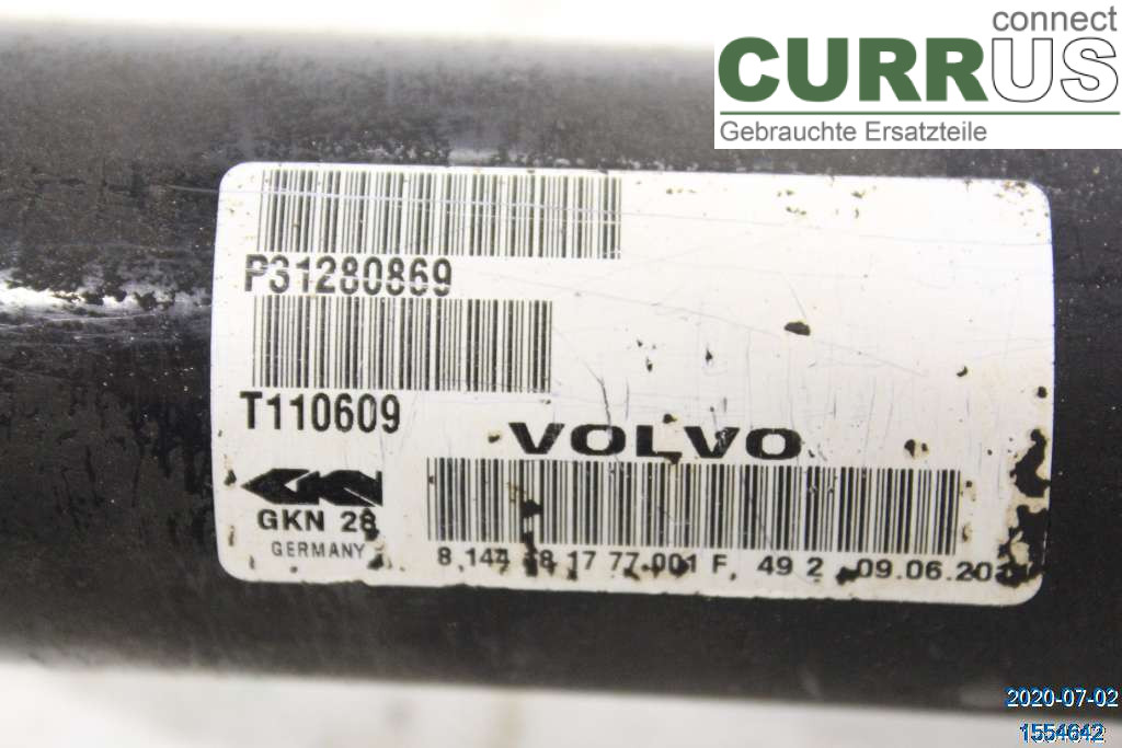 VOLVO XC90    07-14 Przedni most (4x4) 36001216 D5 2.4