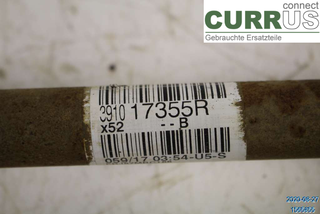 RENAULT CLIO IV   16-19 Front axle assembly (4WD) 391011305R 0,9 TCE