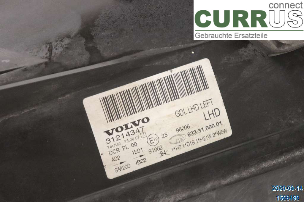 VOLVO V70      08-13 Manual gearbox (4-speed) 31214415 D5 2,4 MK1