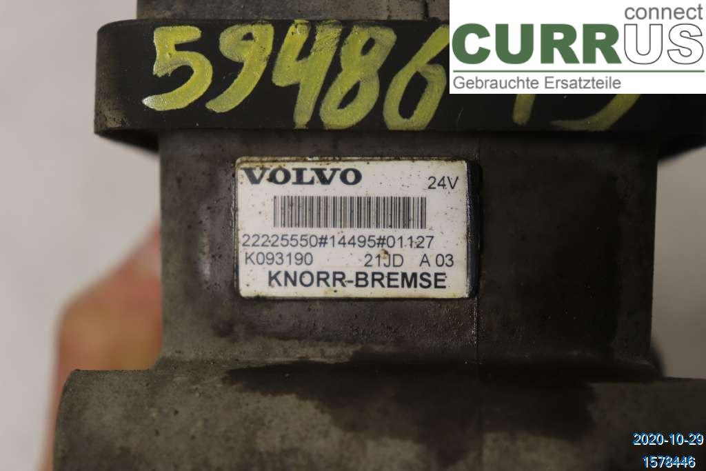 Volvo FH AC control unit 22225550 D13K460