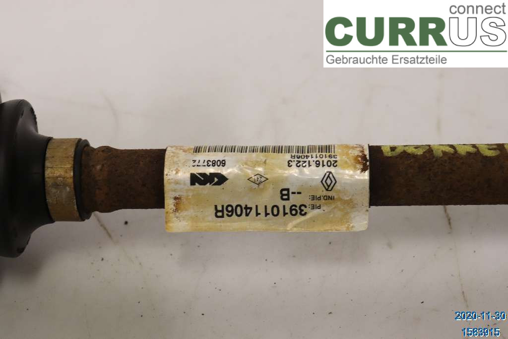 DACIA DOKKER Front axle assembly (4WD) 391011406R 1,5 DCI