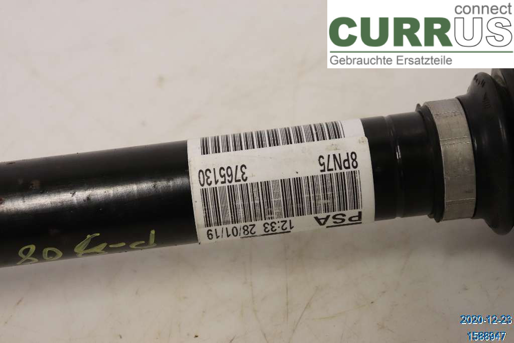 PEUGEOT 308  14-21 Transmissionsdele 9670725580 1,2 THP