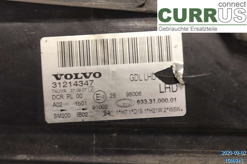 VOLVO XC70   08-13 Manual gearbox (4-speed) 31214415 2,4 D  D5