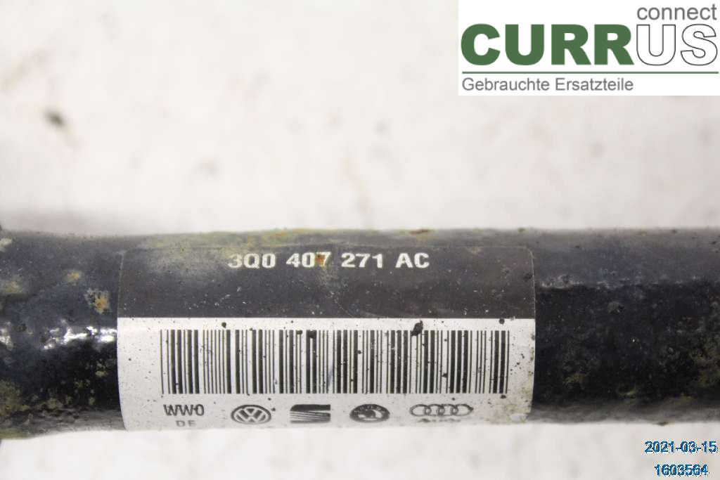 VW PASSAT  15-19 Front axle assembly (4WD) 3Q0407761MX 2,0 TDI