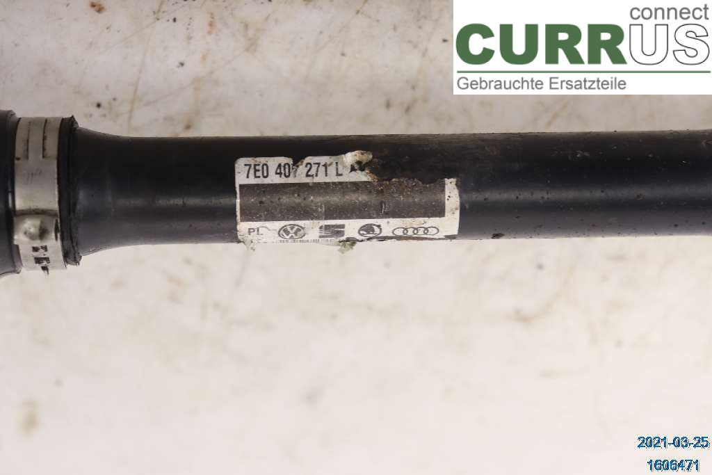 VW TRANSP/CARAVELLE 04-15 Front axle assembly (4WD) 7E0407451NX 2,0 TDI
