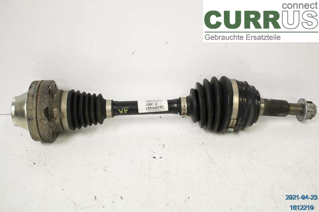 VW TOUAREG 7P  11-18 Front axle assembly (4WD) 7P0407271CX 3,0TDI