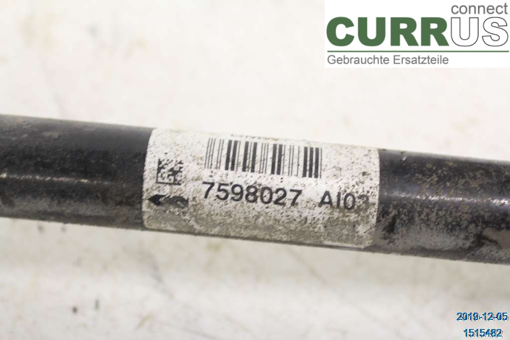 BMW X3 F25    10-17 Essieu avant (4x4) 31607619657 2,0D