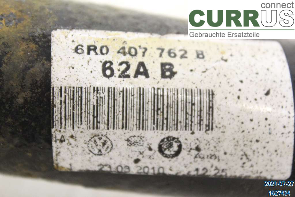 VW POLO       10-17 Części układu napędowego 6R0407762BX 1,2 TSI