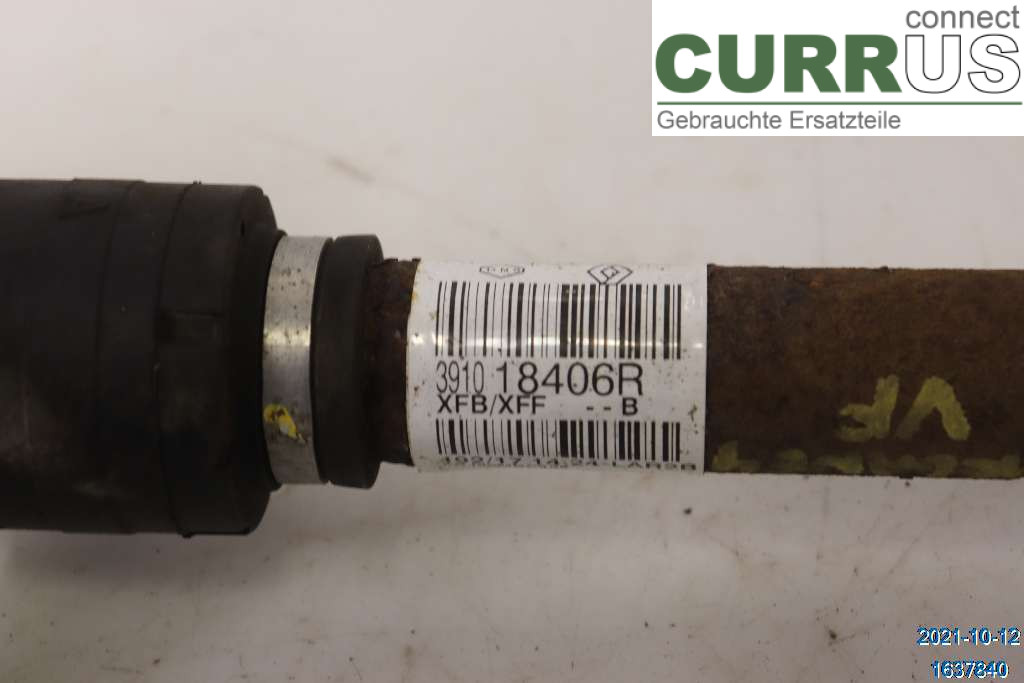 RENAULT MEGANE IV  16-23 Framaxelenhet (4WD) 391018406R 1,5 DCI K9K-657
