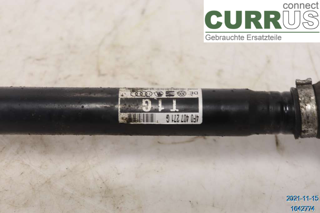 AUDI ALLROAD    06-11 Front axle assembly (4WD) 4F0407451AX 3,0 TDI