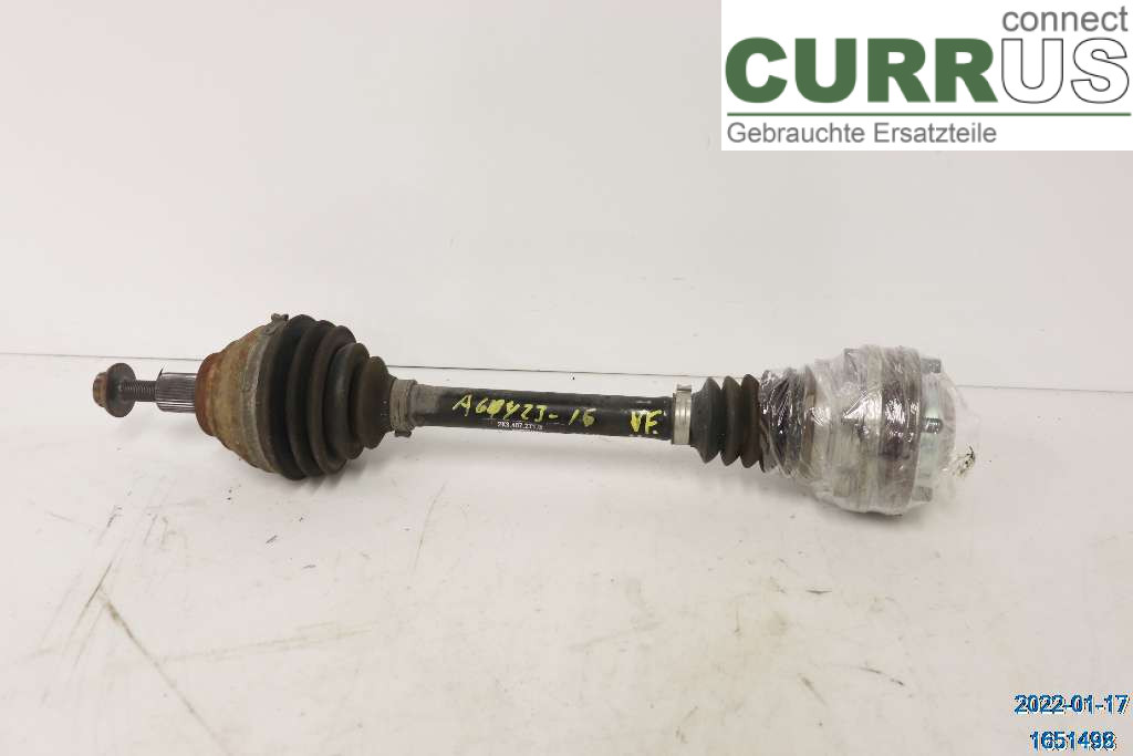 VW CADDY  16-20 Front axle assembly (4WD) 2K3407271BX 2,0 TDI DFSD