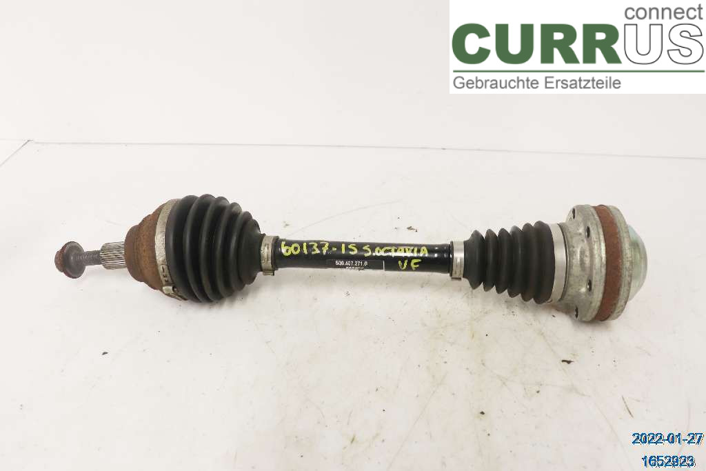 SKODA OCTAVIA  13-20 Front axle assembly (4WD) 5Q0407761DX 1.4 TSI