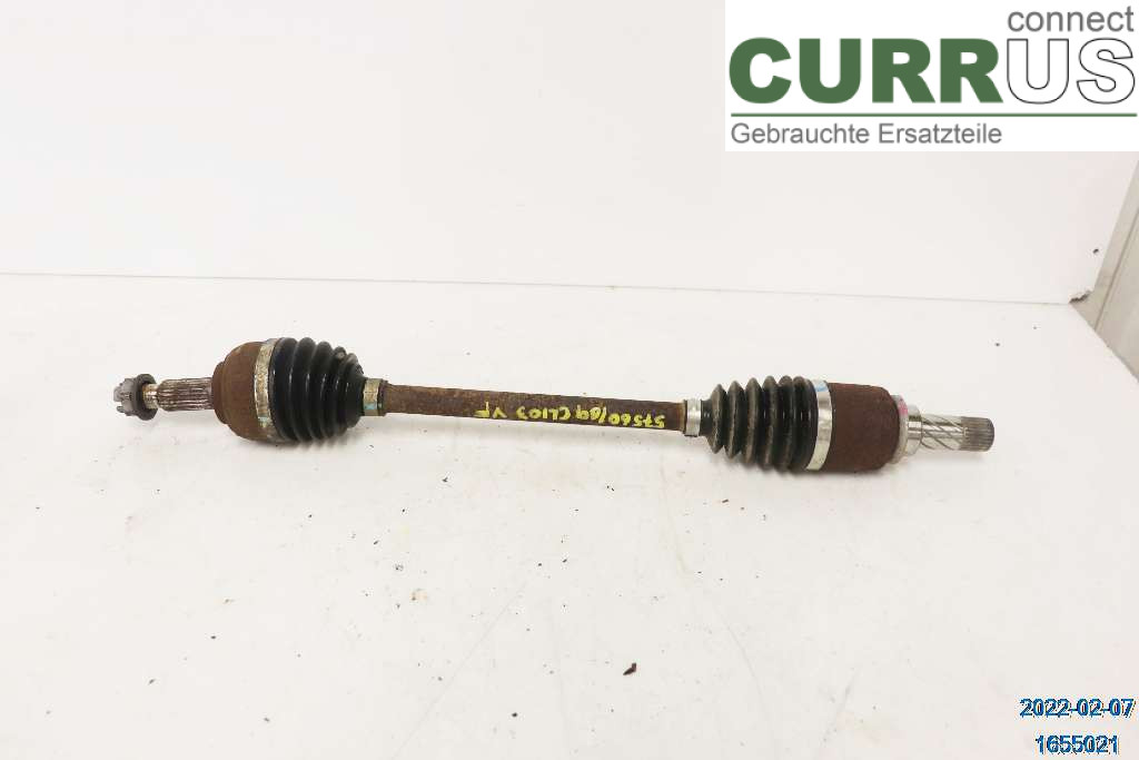 RENAULT CLIO III  06-09 Vorderachse (4WD) 7711368363 1,2 ECO2