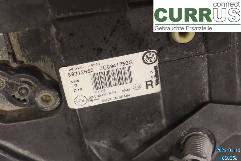 VW PASSAT      05-10 Manuelles 5-Gang-Getriebe 3C0941754G 