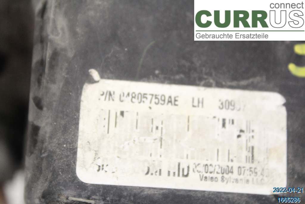 CHR 300C Manuelles 4-Gang-Getriebe  5,7I V8  H