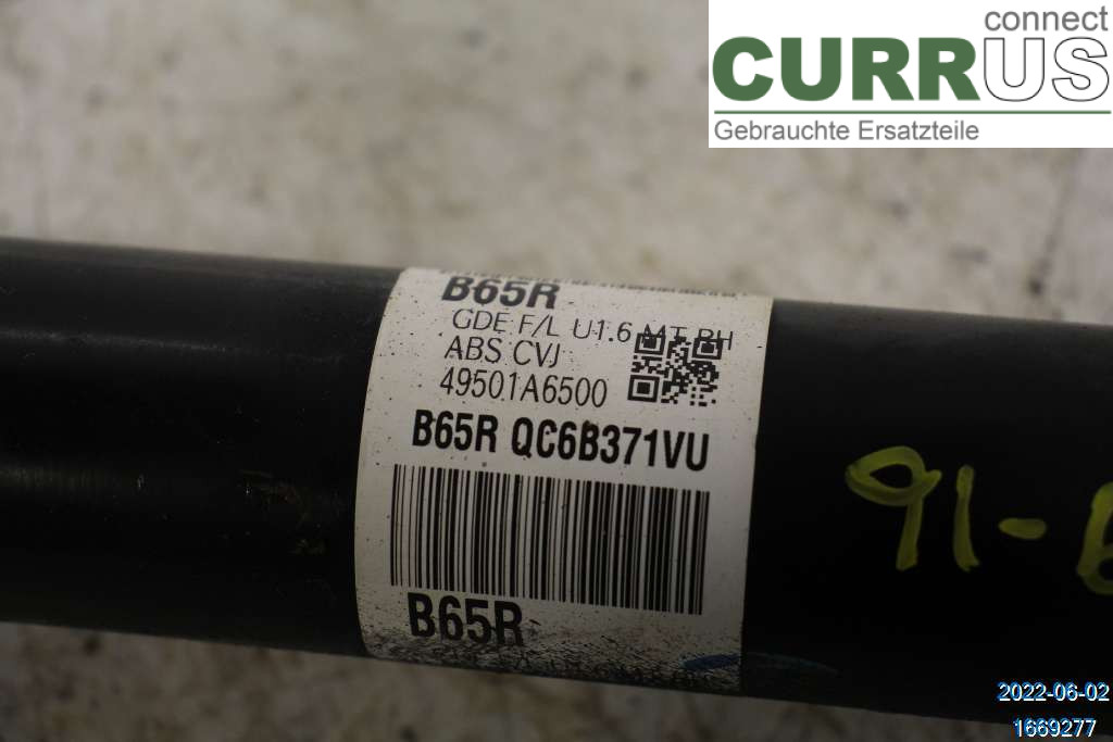 KIA CEED  12-18 Transmission parts 49501A6500 SW 1,6 CRDI