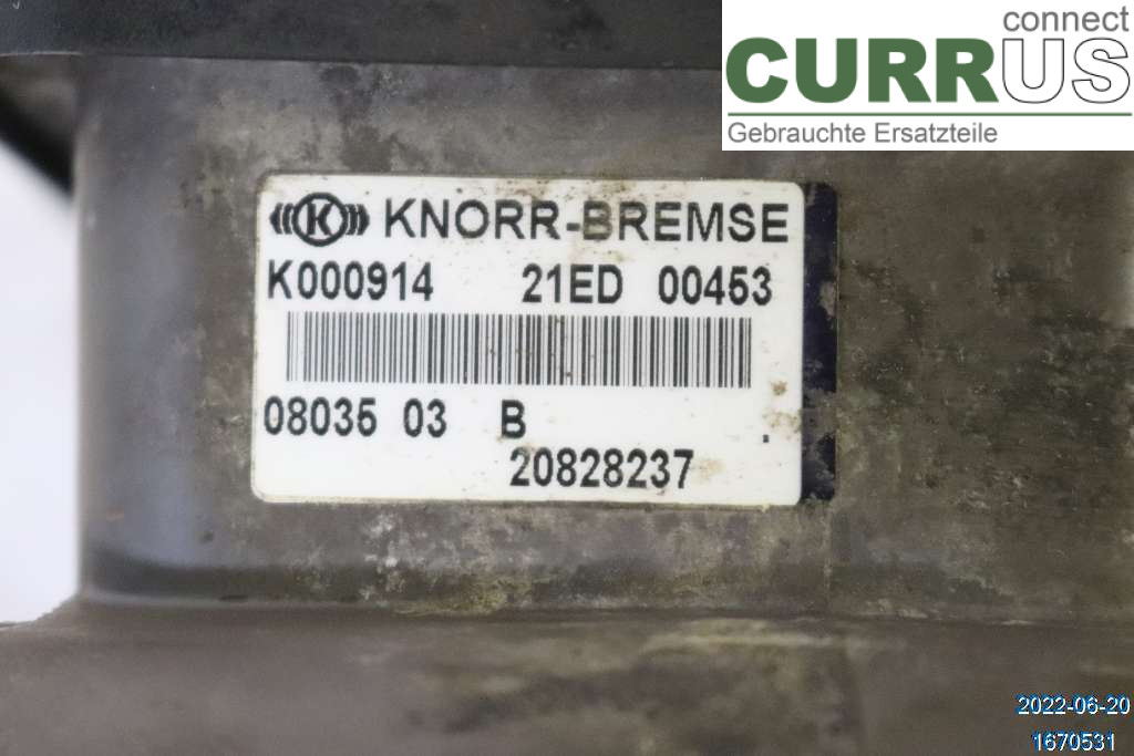 Volvo Fe AC control unit 21122034 D7E280