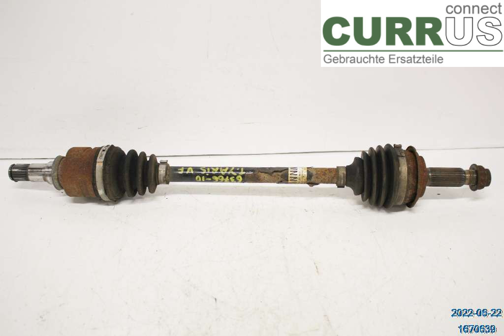 TOYOTA YARIS       06-11 Front axle assembly (4WD) 434200D240 1.33