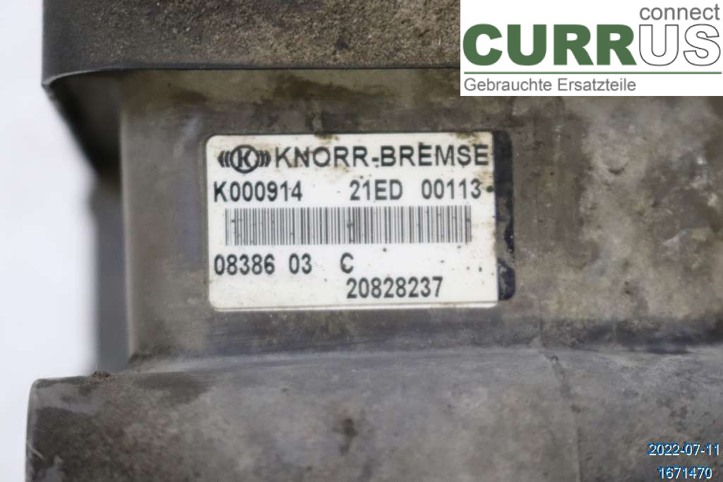 Volvo Fe AC control unit 21122034 D7E-240