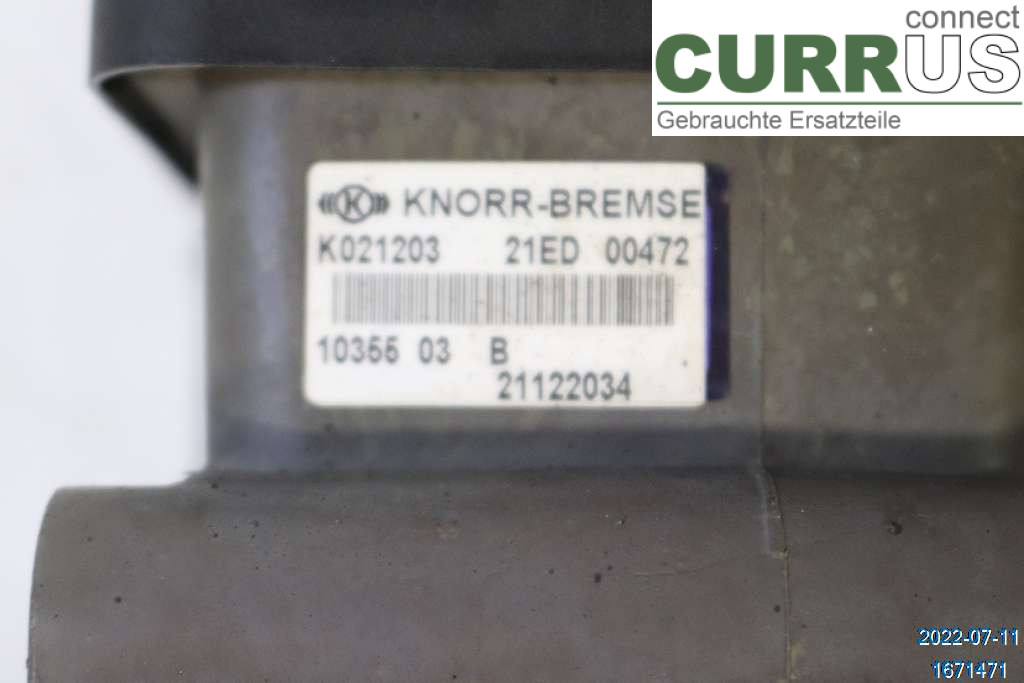 Volvo Fm AC control unit 21122034 D11C410