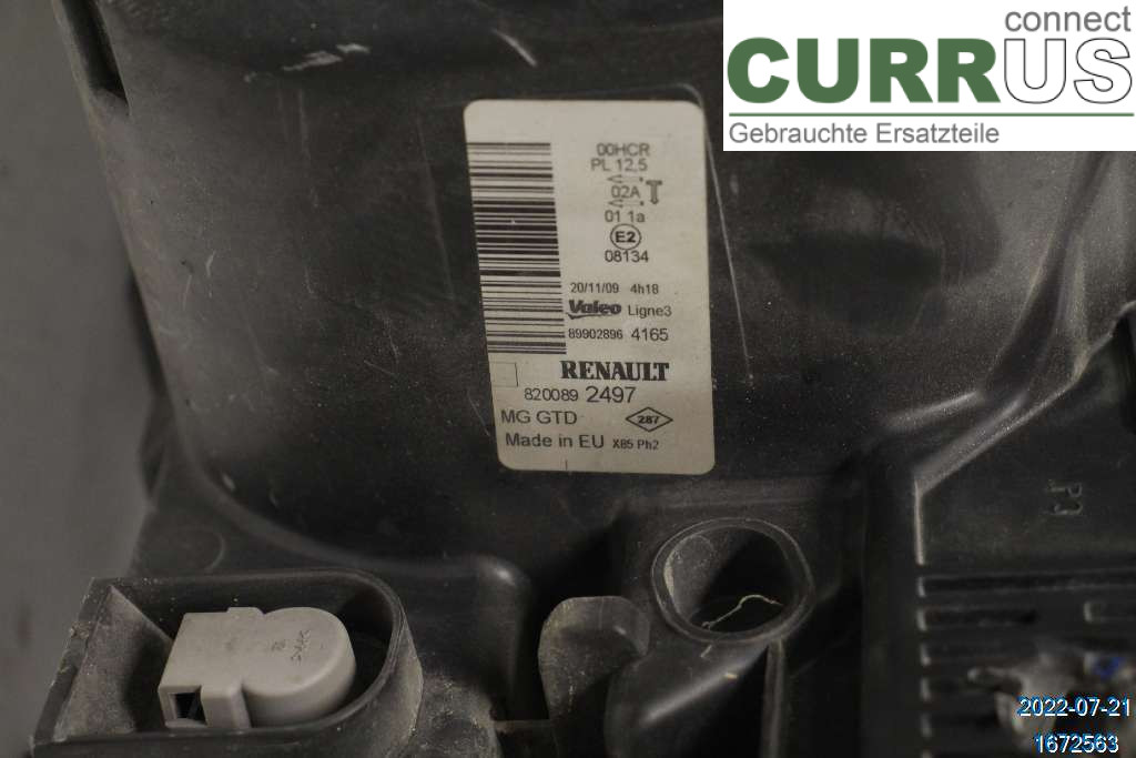 RENAULT CLIO III  09-12 Manual gearbox (4-speed) 7701072012 1.2 16V