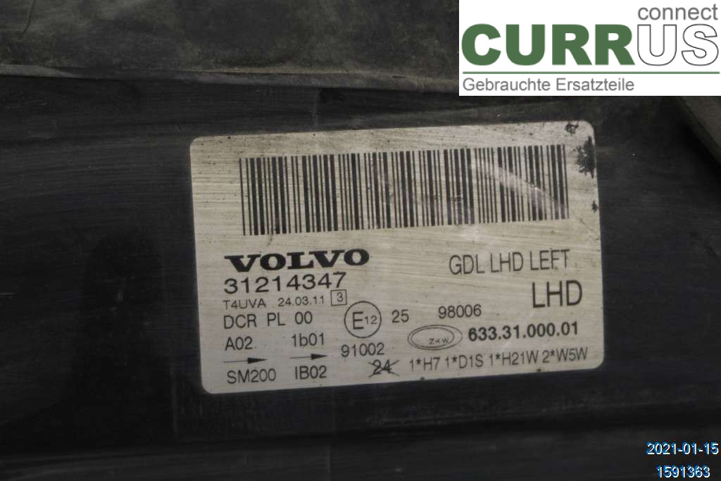 VOLVO XC70   08-13 Manuell växellåda (4-växlad) 31214415 D5 2,4