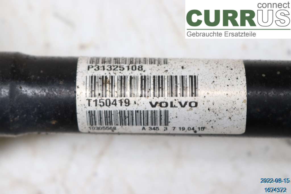 VOLVO S80  14-16 Framaxelenhet (4WD) 36010054 D4 2,0  D4204T5