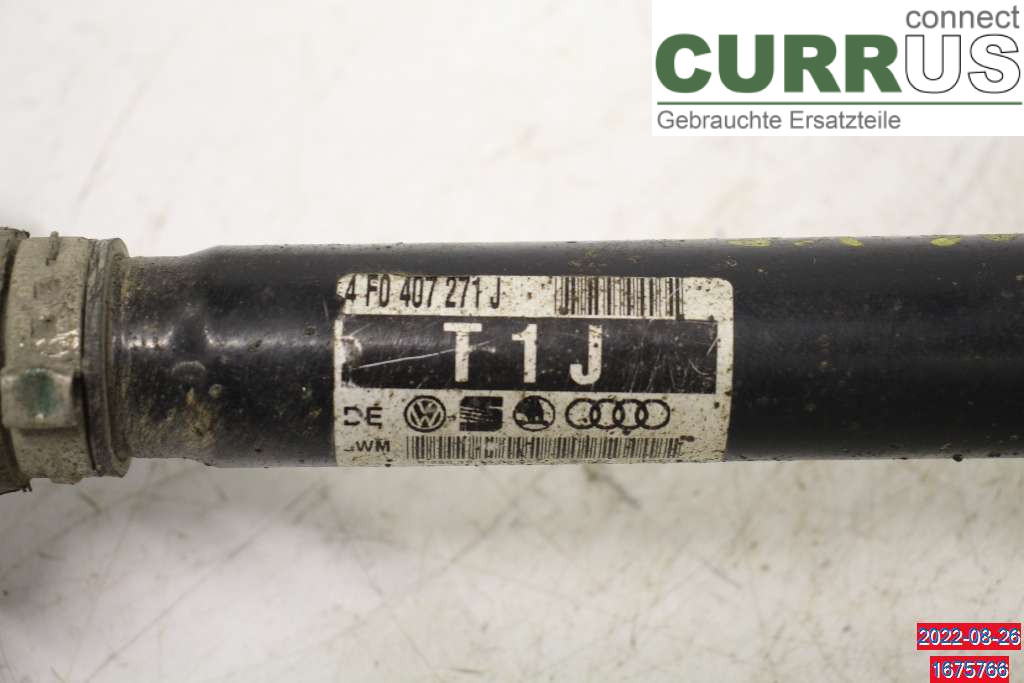 AUDI A6/S6     05-11 Front axle assembly (4WD) 4F0407451X 2.7 TDI