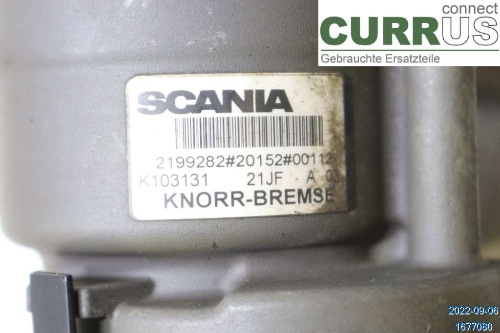 Scania R-serie AC control unit 2199282 DC13 166/540HP