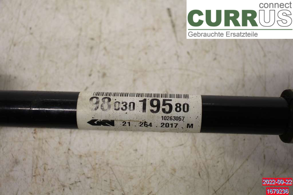 CITROEN C3 17-24 Front axle assembly (4WD) 9803019580 1,2 PureTech