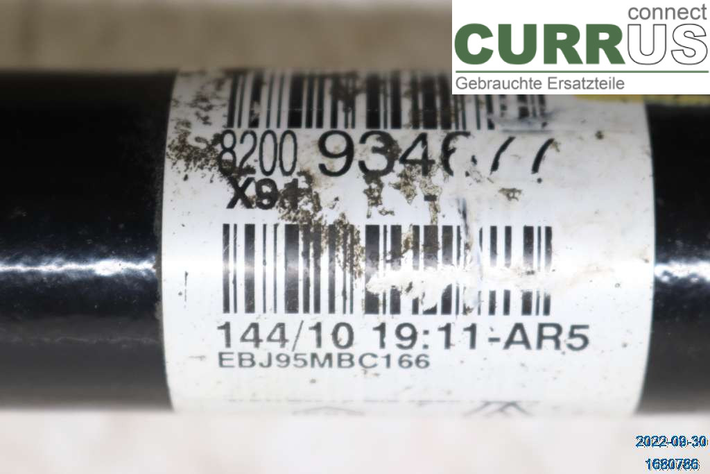 RENAULT LAGUNA III 08-10 Transmissionsdele 8201235920 1,5 DCI