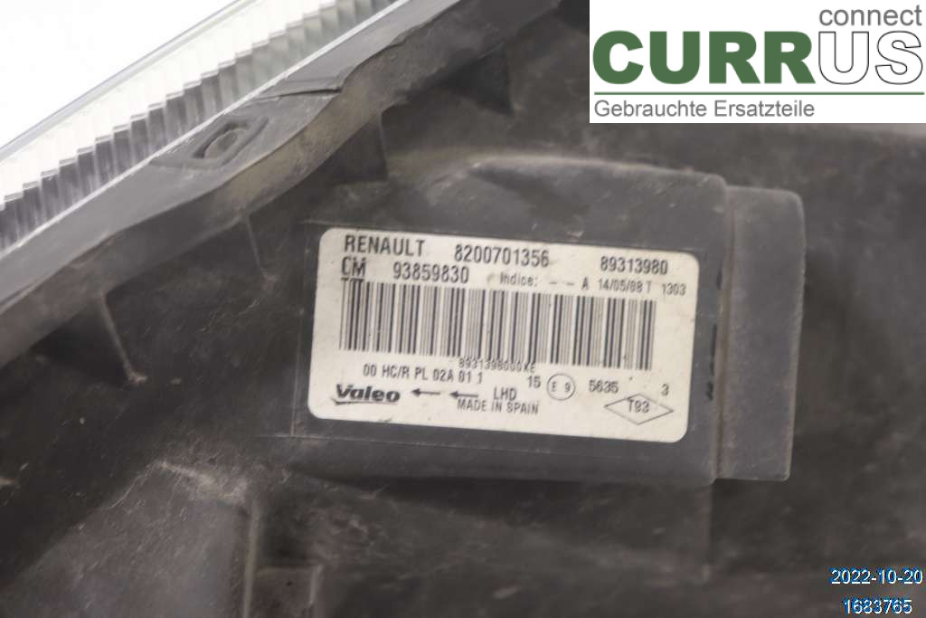 OPEL VIVARO 01-14 Manualna skrzynia 5-biegowa P4417556 2,0 CDTI