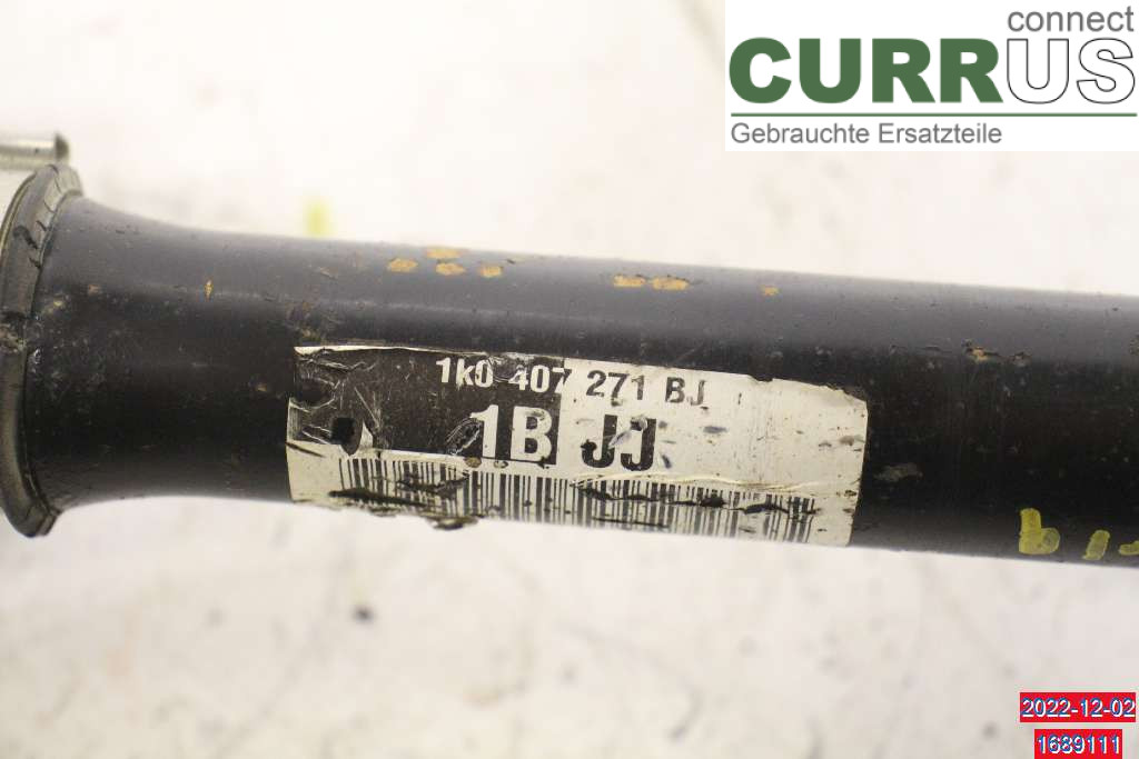 SKODA OCTAVIA    05-13 Front axle assembly (4WD) 1K0407451TX 1,6 TDI