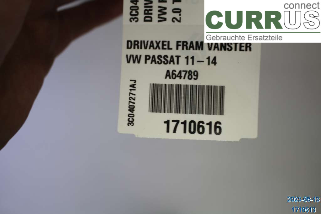 VW PASSAT  11-14 Getriebeteile 3AA407271A 2.0 TDI