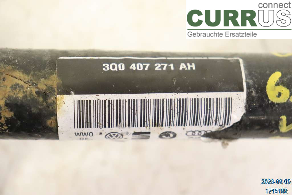 VW TIGUAN 16-24 Front axle assembly (4WD) 3Q0407271AH 2.0 TDI